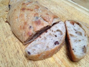 Yesterday's Rosemary Olive Bread