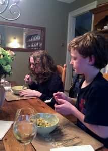 Growing up quickly and enjoying Chicken Aloo Gobi